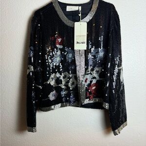 LaBellum Hillary Scott Sequined Jacket Women's, XL